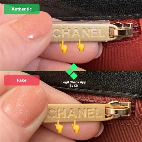 real chanel vs fake